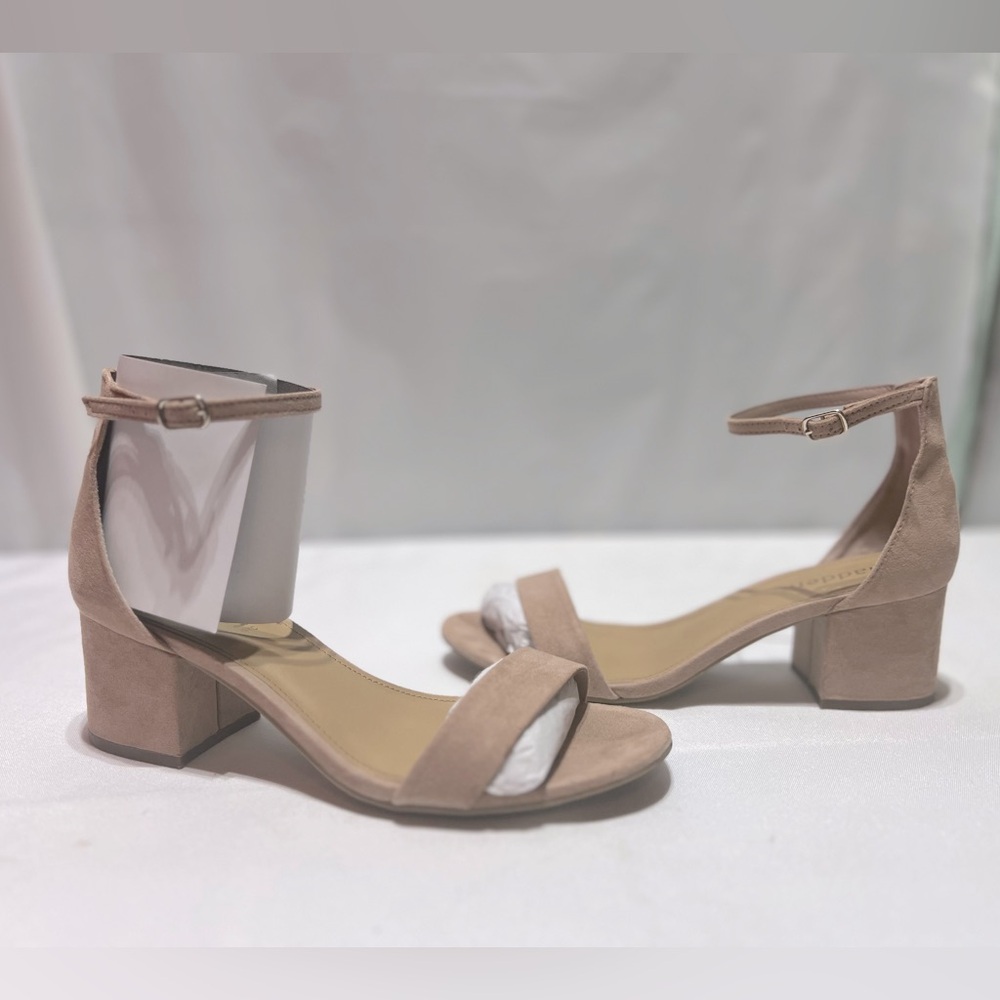 Madden Isabelle Suede Block Heel